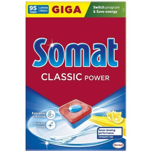 Somat Classic Power tablety do my�ky 95 ks Lemon Somat Classic Power tablety do my�ky 95 ks Lemon